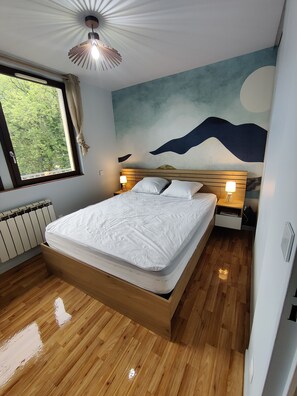 1 sovrum, strykjärn/strykbräda, resesäng och gratis wi-fi