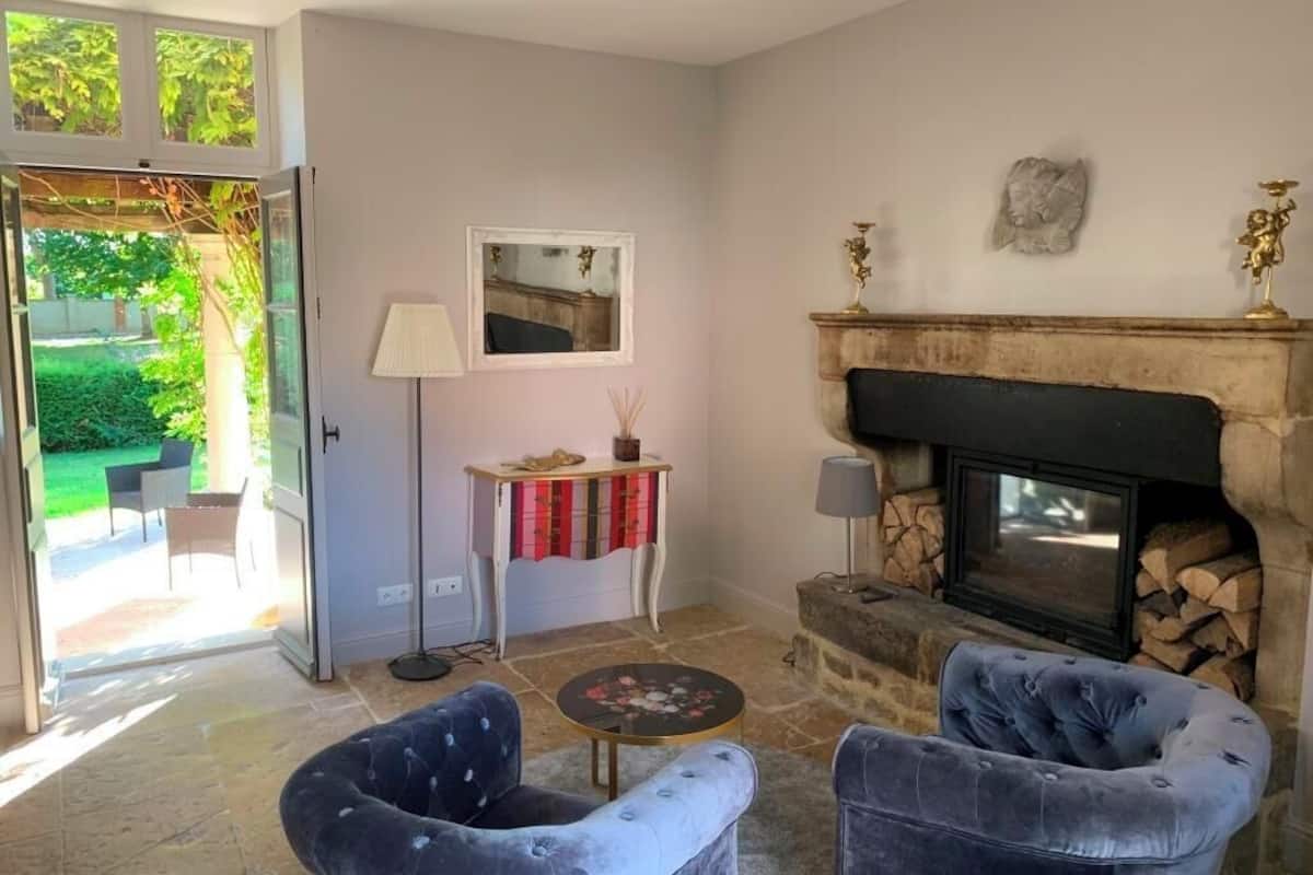 Comfort-Apartment, Parkblick | Wohnbereich