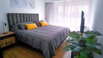 1 habitación, wifi y ropa de cama