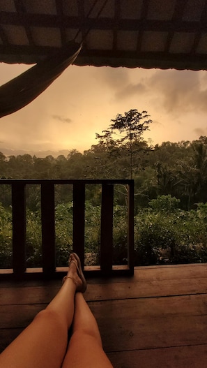 Bungalow, River View | Terrace/patio - Selatan Rinjani (Tetebatu)