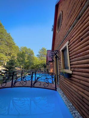 Façade de l’hébergement