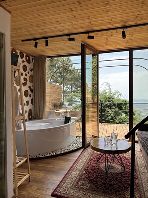 Panoramic Villa, Patio, City View | Frette Italian sheets, premium bedding, memory foam beds - Dajti Paradise (Dajt)
