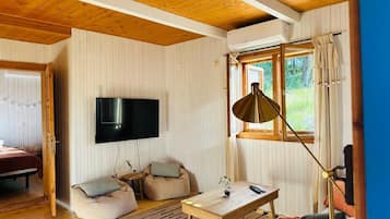 Casa de campo, 2 habitaciones, vistas al jardín | Zona de estar