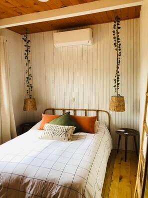 Ferienhaus, 2 Schlafzimmer, Gartenblick