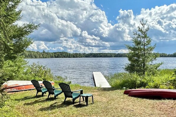 Property grounds - Cabin on Lake Shish in Minocqua (Minocqua)
