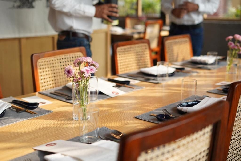 Sitteområde i lobbyen