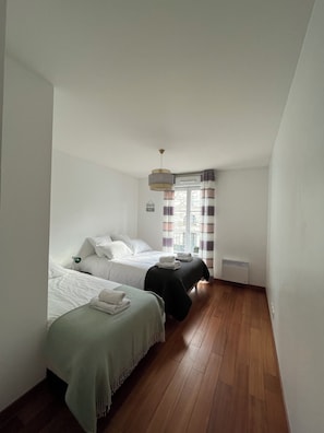 2 chambres, Wi-Fi, draps fournis