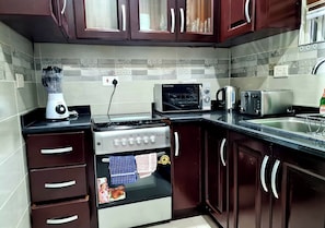Apartment, Balcony | Private kitchen - Gorgeous Quiet & Comfy Close to Highway (Adentan)