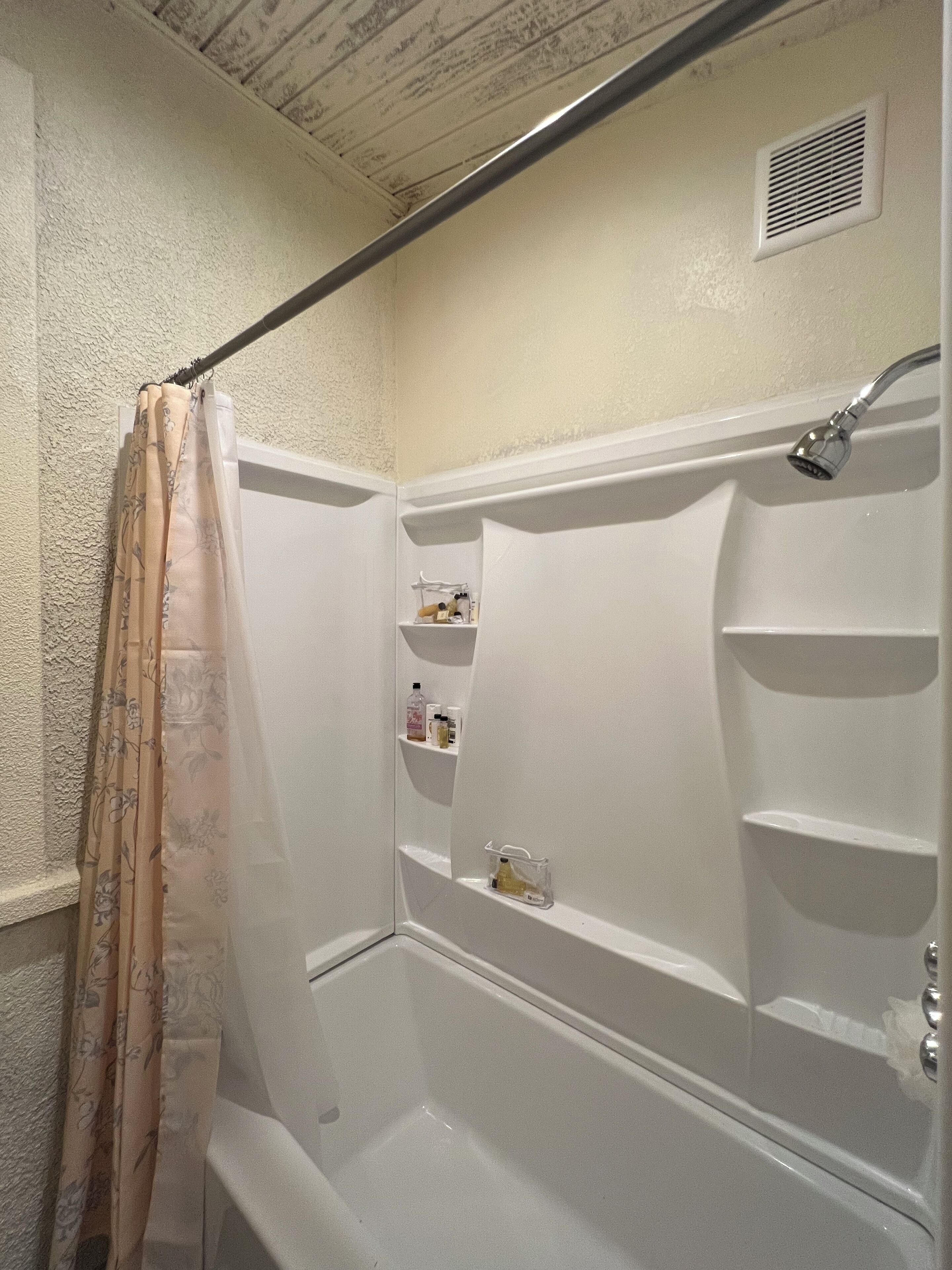 Towels, soap, toilet paper