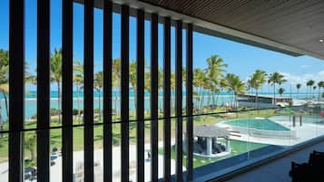 Vista a la playa o al mar