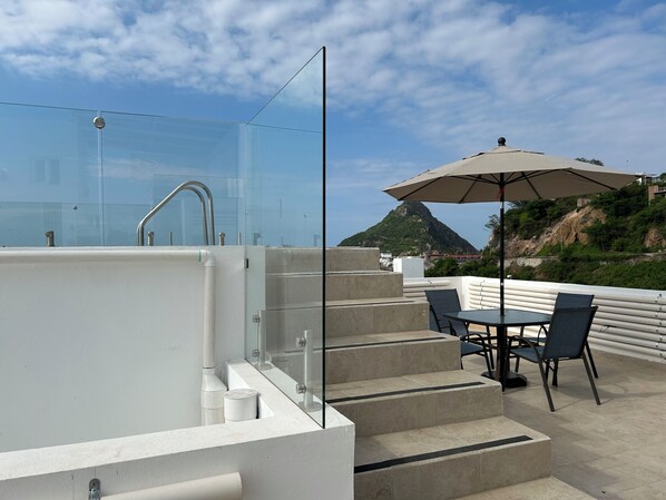 Departamento, cocina | Terraza o patio