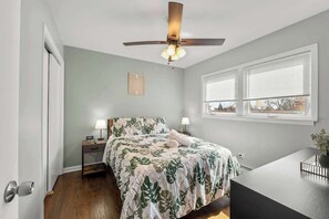 3 bedrooms, iron/ironing board, travel crib, WiFi