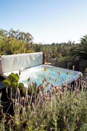 Idromassaggio all'aperto