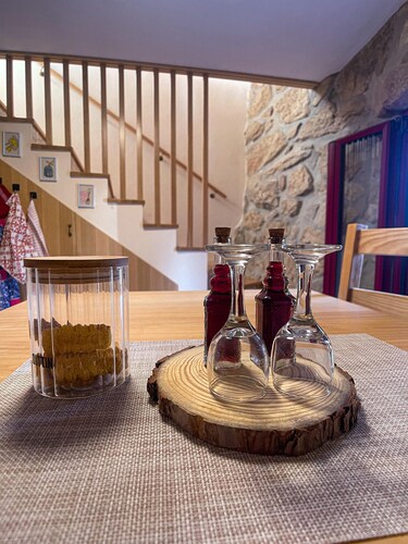 A Quiet Stone House in Nature by a Waterfall 5 min From Douro River