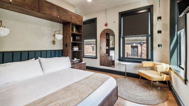 Studio – city, 1 kingsize-seng, byutsikt