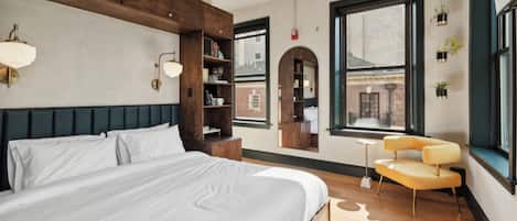 Free WiFi, bed sheets