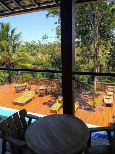 CASA JANDAIA COM 3 SUITES ALTO PADRÃO EM CONDOMINIO A 5 MIN RUA DO MUCUGÊ