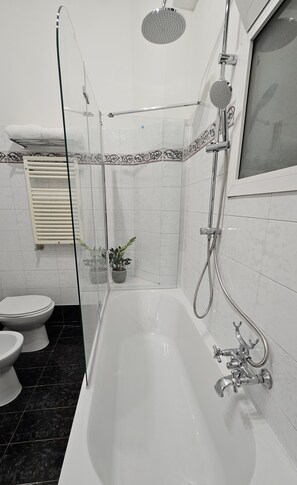 Hair dryer, bidet, towels, soap - 2 bedroom apartment in rome (Roma)