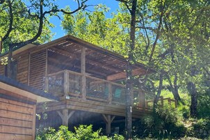 Cottage Supérieur, bain à remous | Terrasse/Patio