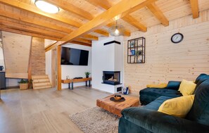 Smart-TV, peis og stereoanlegg