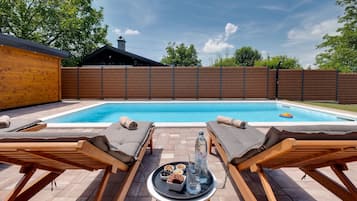 Una piscina climatizada