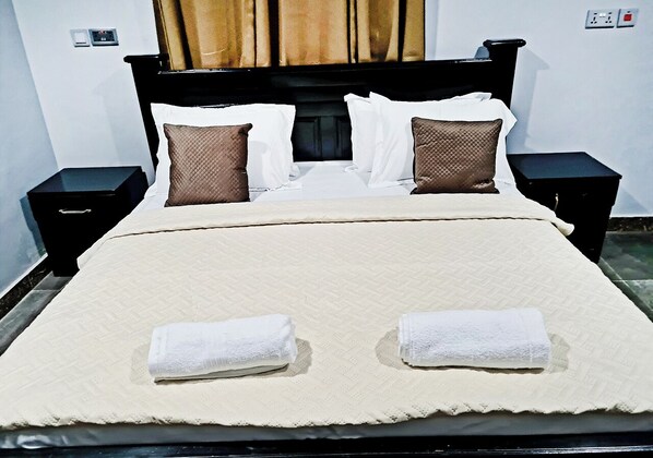 アパートメント | 1 室のベッドルーム、アイロン / アイロン台、WiFi (無料)