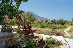 Property grounds - Holiday Home 'Livadi House Amorgos' with Sea View, Wi-Fi and Air Conditioning (Ormos Egialis)