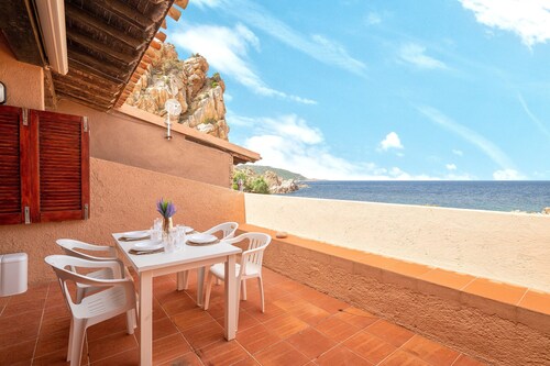 Ferienhaus 'Appartamento Li Tamerici' mit gemeinsamer Terrasse und Klimaanlage