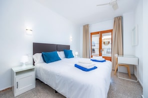 4 soverom, strykejern/-brett, wi-fi (inkludert) og sengetøy