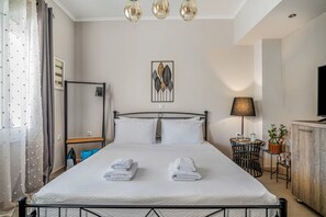 1 bedroom, iron/ironing board, free WiFi, bed sheets