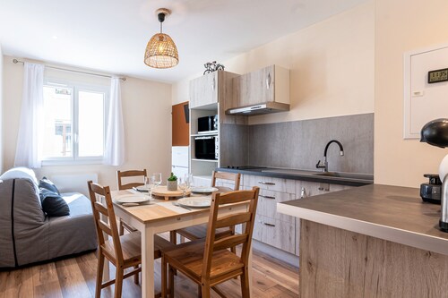 Appartement "La Madeleine" avec vue sur les montagnes et Wi-Fi