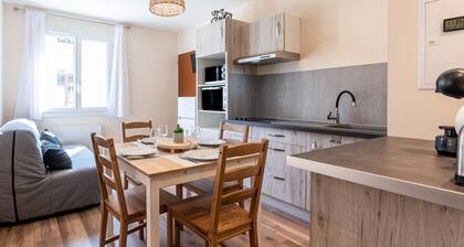 Appartement "La Madeleine" avec vue sur les montagnes et Wi-Fi
