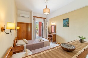 1 bedroom, iron/ironing board, free WiFi, bed sheets - Studio Apartment 'Standard' with Sea View, Wi-Fi and Air Conditioning (Corfu)