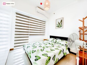 2 soverom, strykejern/-brett, wi-fi og sengetøy