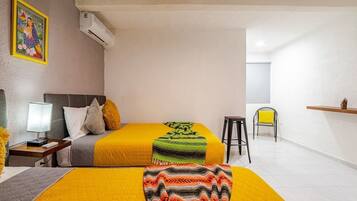 2 quartos, Wi-Fi de cortesia, roupa de cama