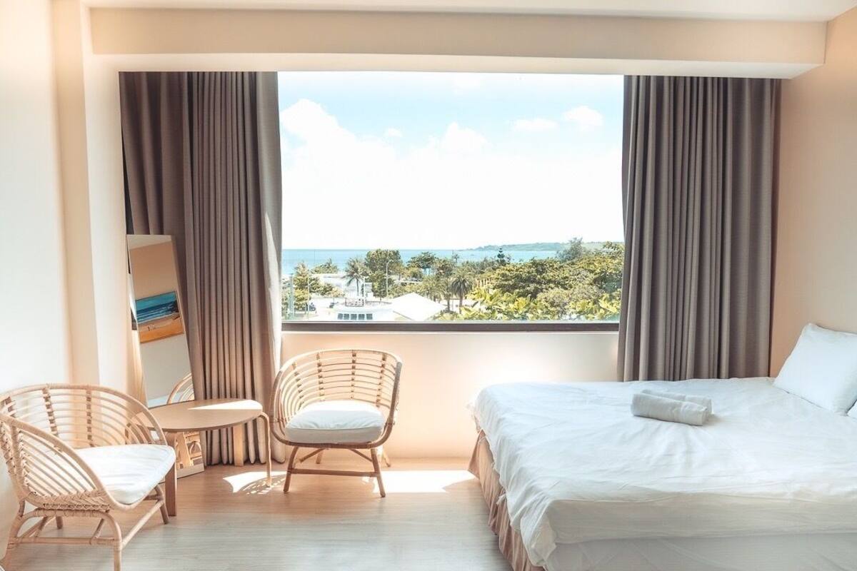 Habitación Confort con 1 cama doble o 2 individuales, vistas a la playa | Wifi gratis