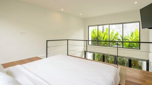 Loftsrom – deluxe, 1 soverom, privat basseng