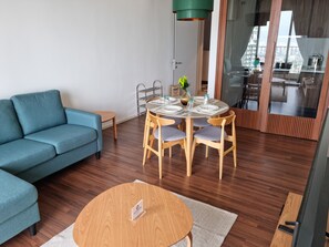 Suite, 3 Bedrooms, Non Smoking, City View | Living area - Una Residence By Maya (Kuala Lumpur)