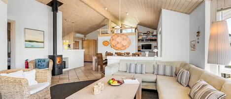 TV, fireplace, DVD player