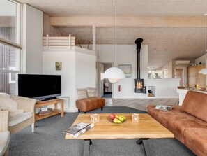 TV, fireplace, DVD player - "Aurore" - 700m from the sea by Interhome (Hvide Sande)