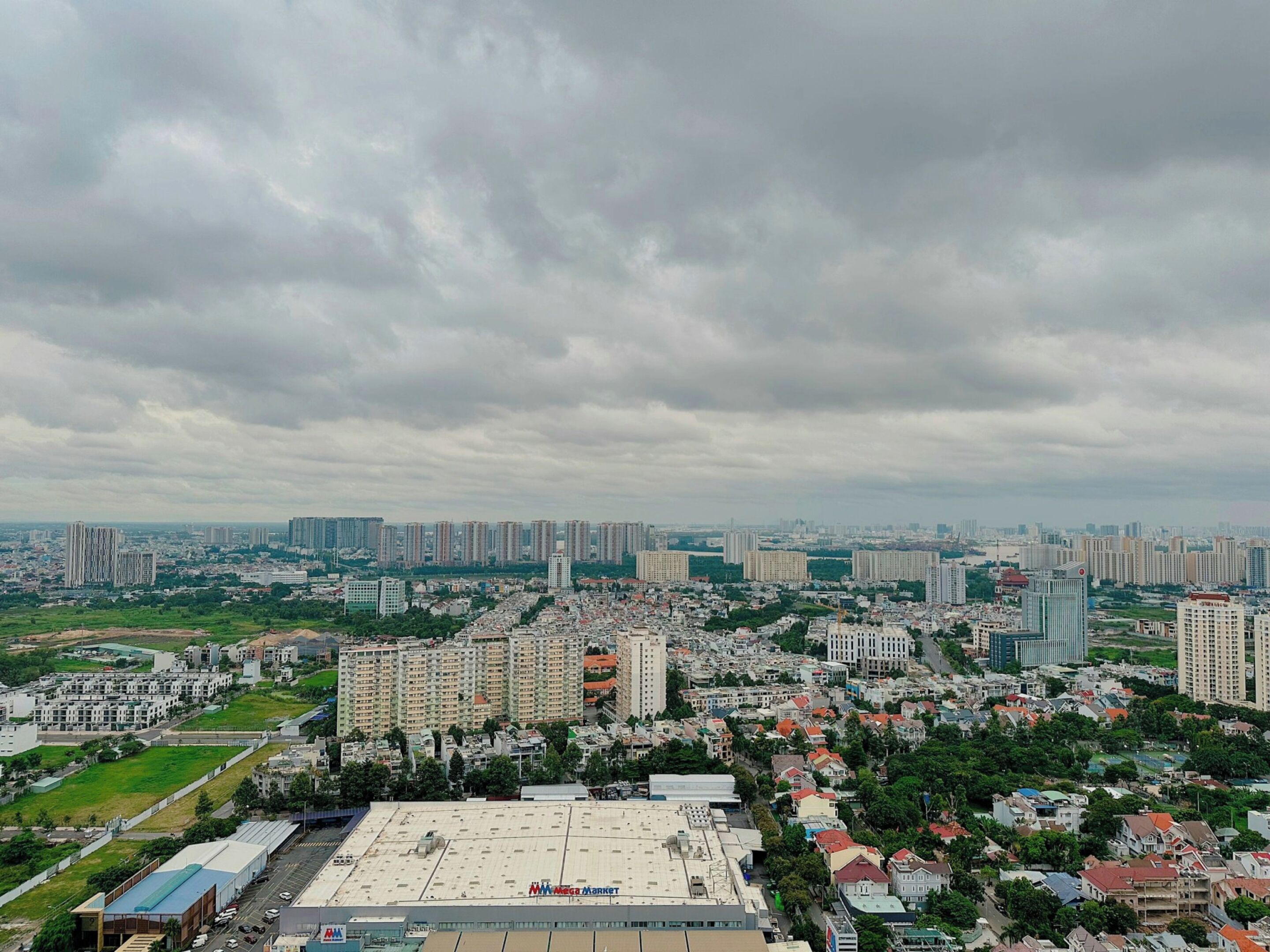 Quang cảnh nhìn từ nơi lưu trú