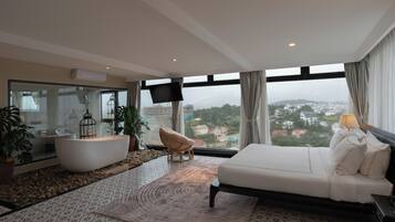 Frette Italian sheets, premium bedding, down duvets, memory-foam beds