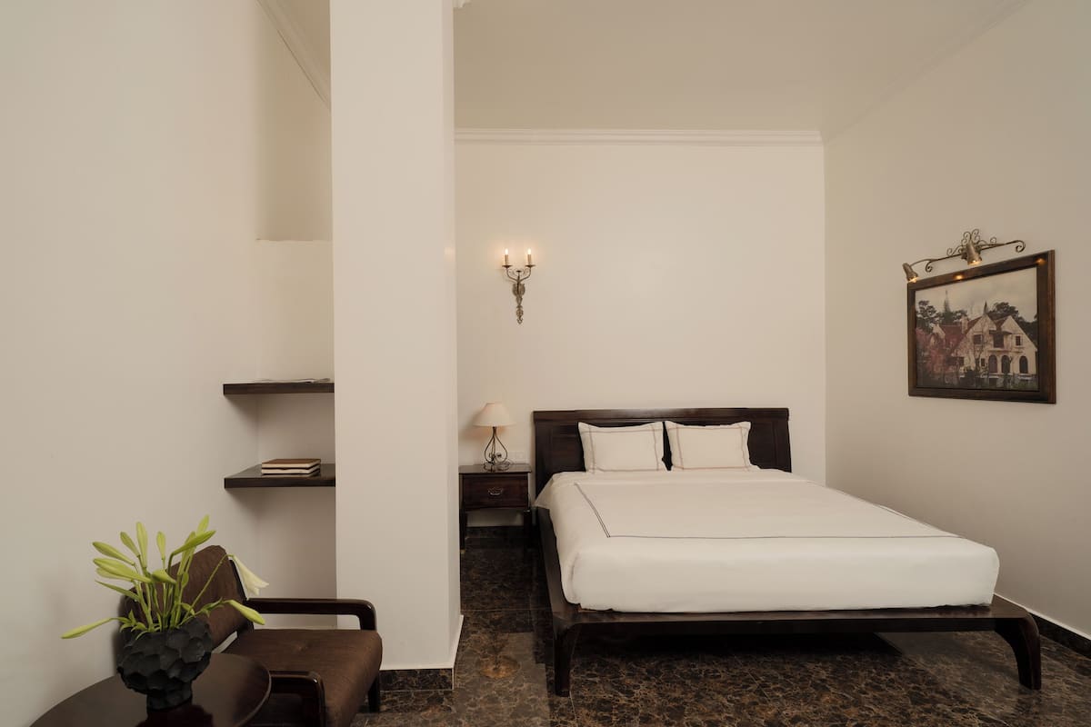 Habitación doble estándar | Sábanas italianas Frette, ropa de cama de alta calidad y edredón
