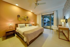 3 habitaciones, tabla de planchar con plancha, cuna de viaje y wifi 