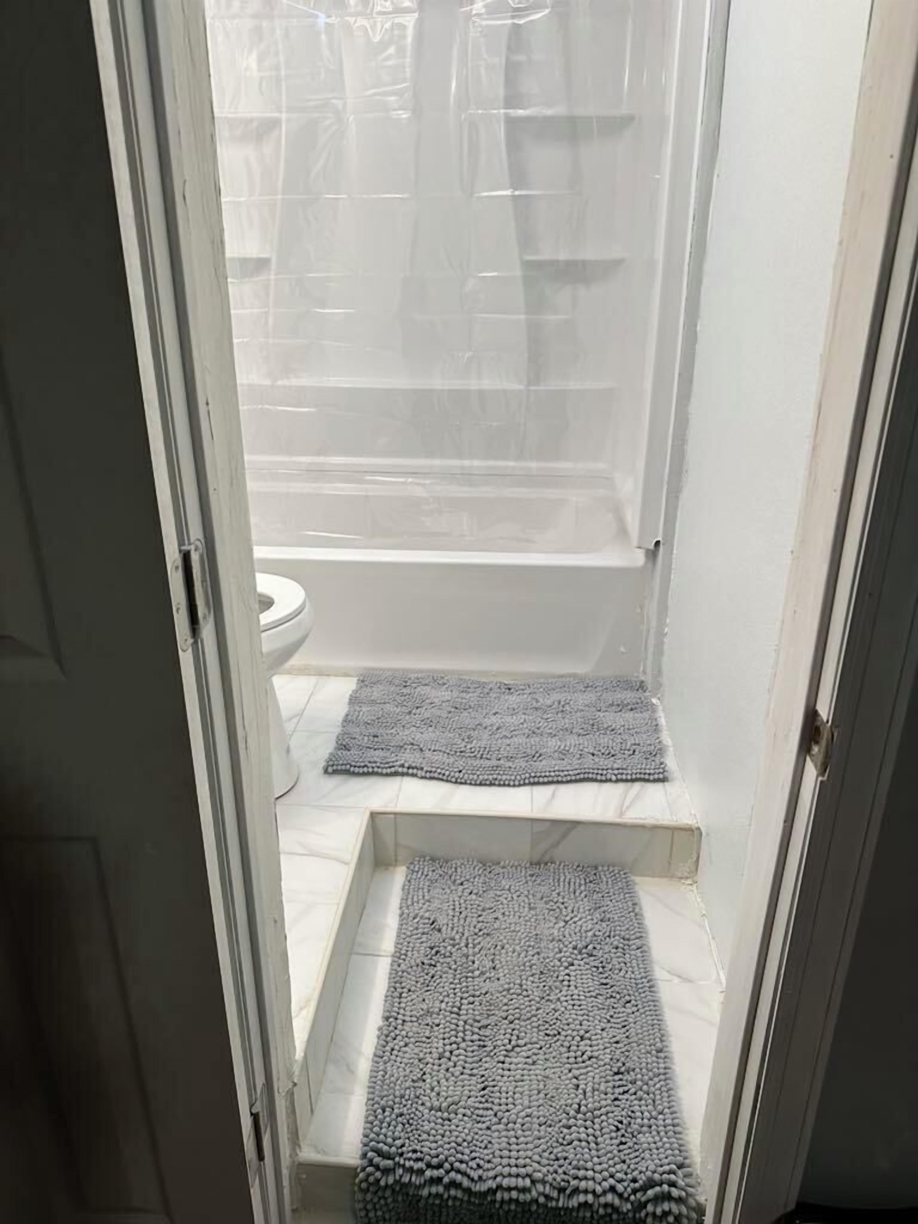 Executive-Studiosuite, 2 Queen-Betten, Nichtraucher, eigenes Bad | Badezimmer | Kostenlose Toilettenartikel, Haartrockner, Handtücher, Seife