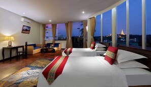 Family Quadruple Room | Desk, free WiFi - My Hotel Myanmar (Yangon)