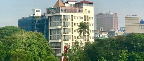 Fassade der Unterkunft