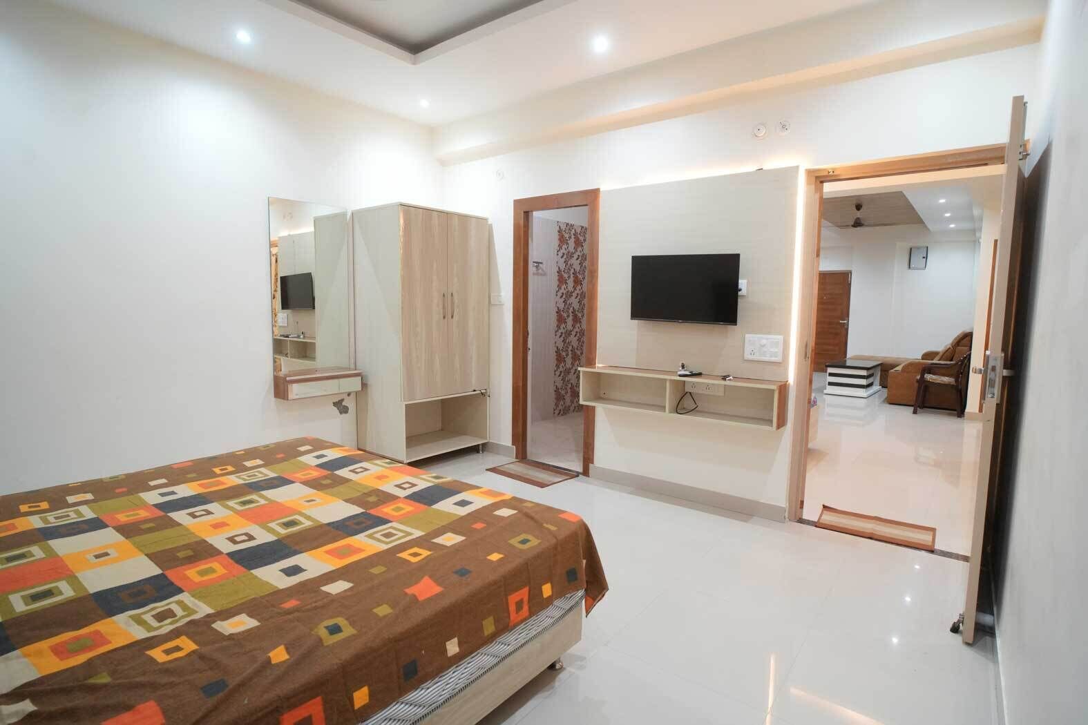 2 chambres, bureau, fer et planche à repasser, Wi-Fi gratuit