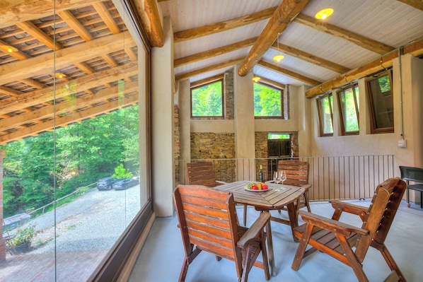 Dining - Villa L Autin d Pagn (Pagno)