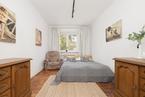 公寓, 2 間臥室, 廚房 | 2 間臥室、獨特裝潢、床單